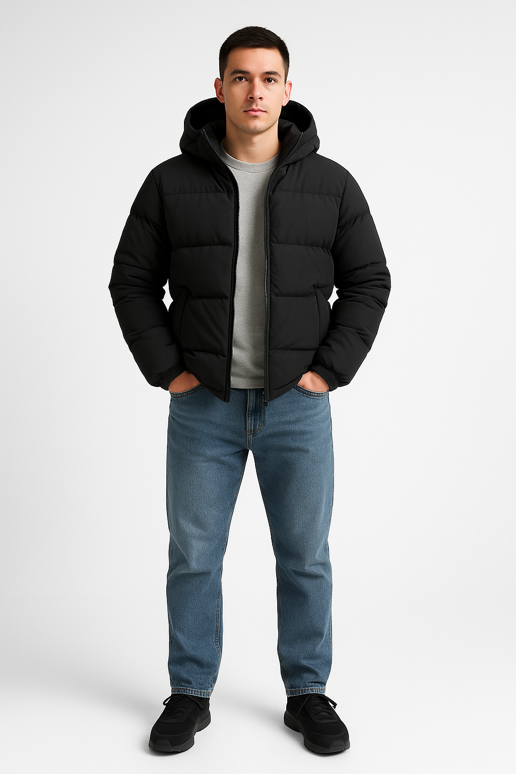 Men's Winter Hooded Jacket